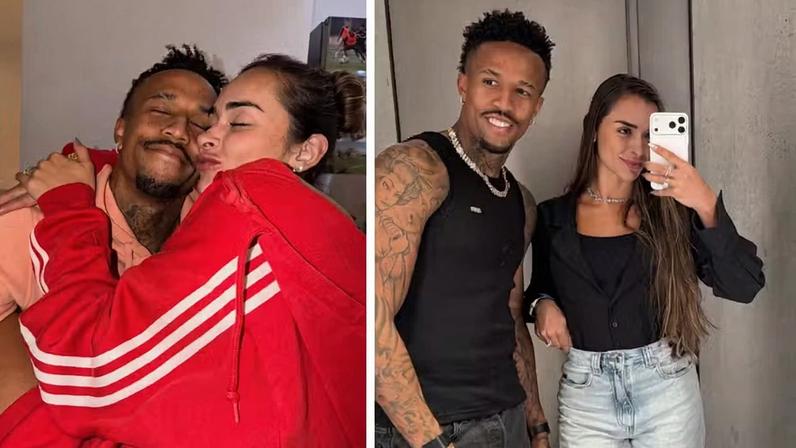 Taina Militão e Eder Militão — Foto: Reprodução/Instagram