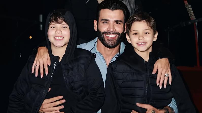 Gusttavo Lima revela que sonho dos filhos é andar de ônibus