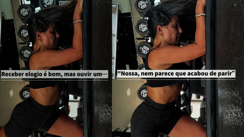 Carol Peixinho exibe corpo sarado dois meses após dar à luz a filho com Thiaguinho — Foto: Reprodução/Instagram