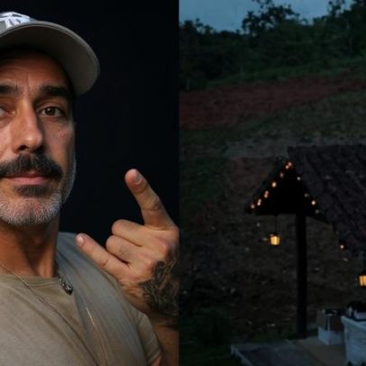 André Marques emociona ao mostrar reforma de sítio em homenagem ao pai
