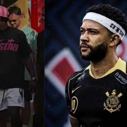 Memphis Depay é visto passeando pela Bahia após conquista na Copa do Brasil