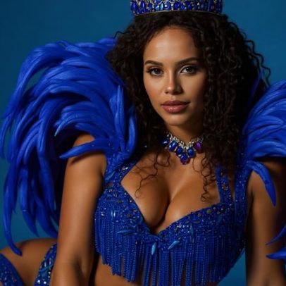 Savia David retorna ao Carnaval como rainha de bateria e valoriza cabelo crespo