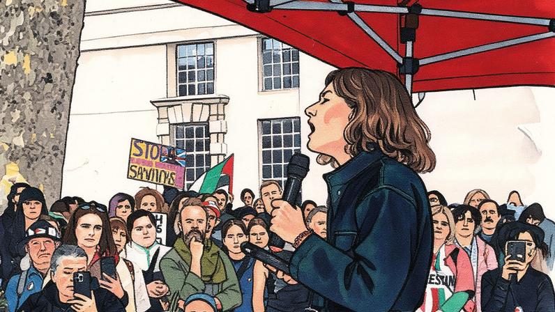 Nearly three-quarters of respondents described stark inconsistencies in how institutions apply principles of free expression Arts and culture workers march to Downing Street, calling for the arts sector to impose a cultural boycott on Israel. Ron Fassbender/Alamy Live News