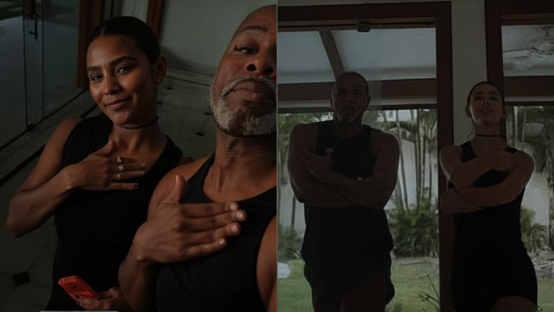 Duda Guerra e Carlinhos Salgueiro — Foto: Reprodução/Instagram