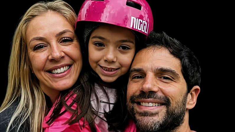 Duda Nagle e Mariane Heller com Zoe — Foto: Reprodução/Instagram