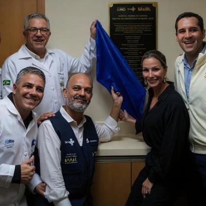 Ministro da Saúde inaugura instalações nos hospitais Andaraí e Cardoso Fontes