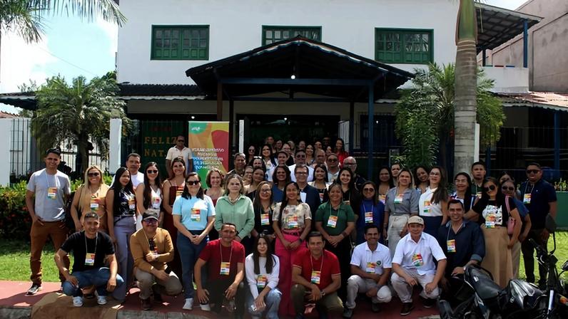 Participantes da 3ª oficina, realizada em Breves (PA). Foto: Diones Amaral