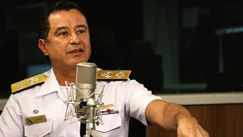 Almirante Almir Garnier, ex-comandante da Marinha. (Foto: Marcello Casal Jr/Agência Brasil)