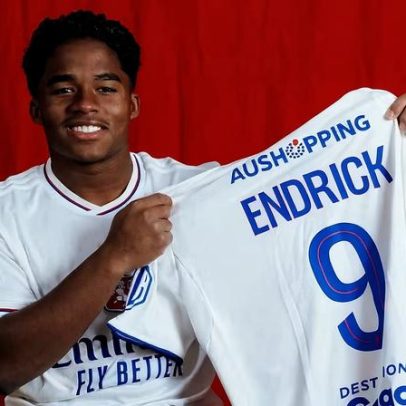Endrick no Lyon bate recorde de visualizações no Instagram em 2025
