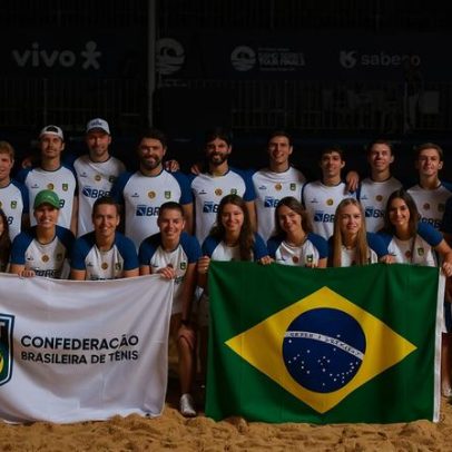 Copa do Mundo de beach: equipes profissional e juvenil avançam às semifinais