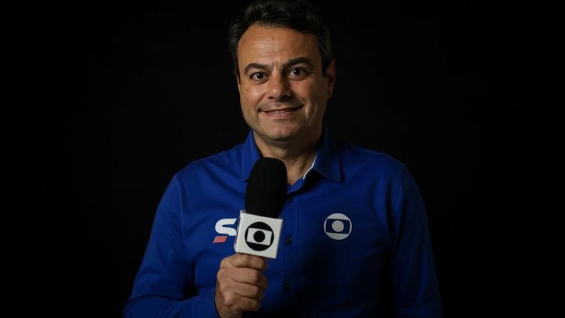 Eric faria, jornalista da Globo (Foto: Divulgação)