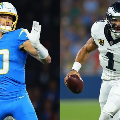 Eagles vencem Chargers por 22-19 no Monday Night Football