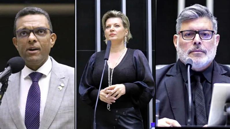 Entre os críticos da possível candidatura estão Janaina Paschoal, Joice Hasselmann, Otoni de Paula (MDB-RJ), Alexandre Frota e o pastor Silas Malafaia. (Foto: Montagem / Fotos Câmara dos Deputados: Kayo Magalhães; Michel Jesus; Pablo Valadares)