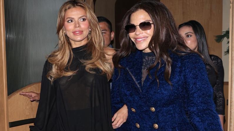 Lauren Sánchez and Brooks Nader enjoyed a girls’ night out in LA Wednesday.