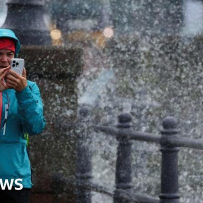Tempestade Bram deve trazer rajadas de 90 mph e chuva forte pela Escócia