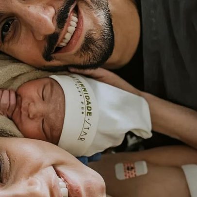 Bruna Hamú anuncia nascimento da 3ª filha e mostra o rosto de Alina
