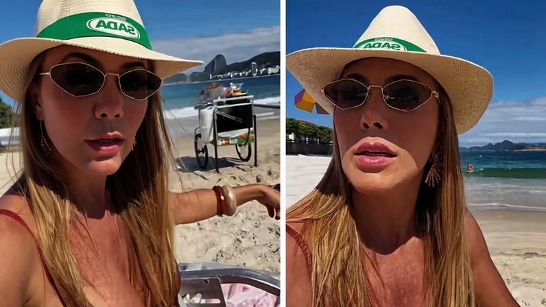 Ex-BBB Fabiana Teixeira relata tentativa de golpe em praia carioca