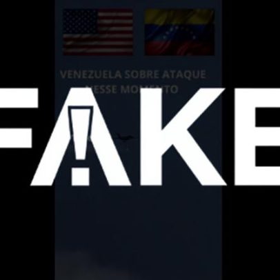 Vídeo de bombardeio dos EUA na Venezuela é falso e gerado por IA