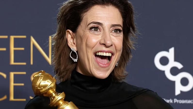 Fernanda Torres no Globo de Ouro 2025 — Foto: The Getty Images
