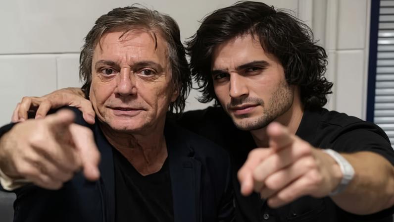 Fiuk e Fábio Jr. já tiveram conflitos expostos no passado — Foto: Reprodução/Instagram