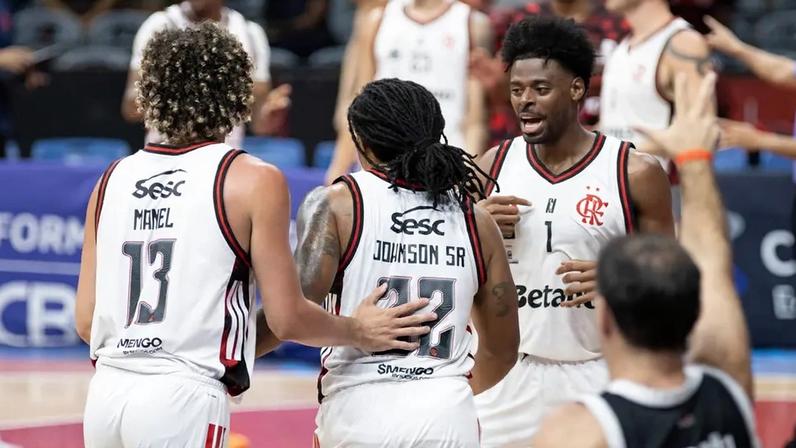 Flamengo derrotou o Botafogo em despedida do NBB em 2025 (Foto: Mariana Sá / CRF)