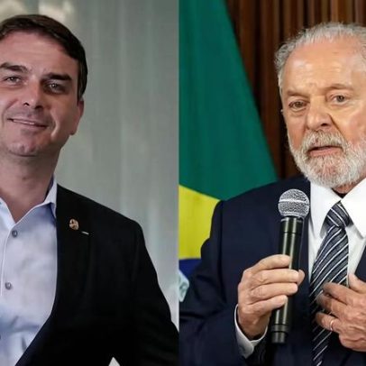 Paraná Pesquisas aponta empate entre Lula e Flávio Bolsonaro