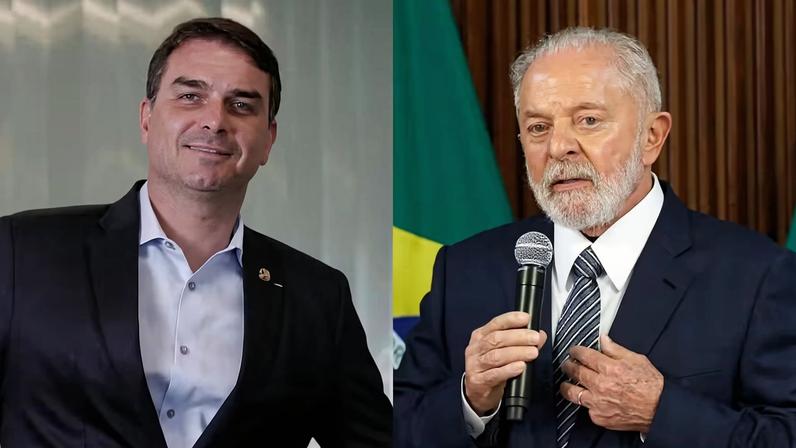 Paraná Pesquisa mostra empate entre Lula e Flávio Bolsonaro