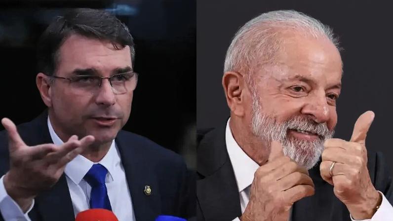 Datafolha: Lula bate Flávio Bolsonaro por 15 pontos e Tarcísio por 5 no 2º turno. (Foto: Lula Marques/Agência Brasil)