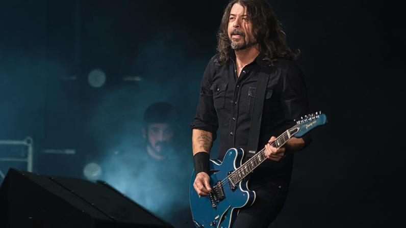Dave Grohl of Foo Fighters performs on Nov. 12, 2025 in Monterrey, Mexico.