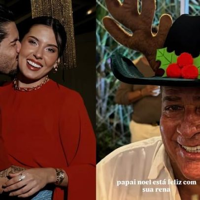 Ana Castela comenta seu primeiro Natal com a família de Zé Felipe