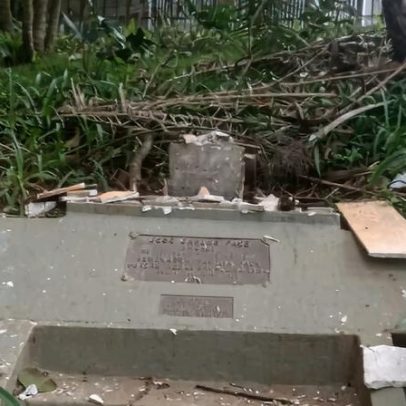 Busto de José Carlos Pace é danificado em Interlagos