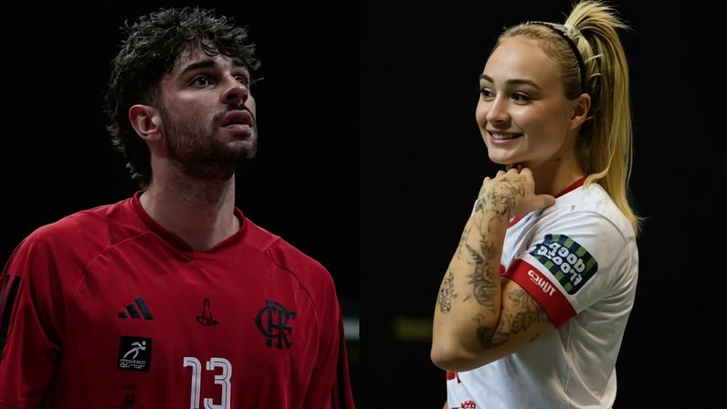 Gabi Gagliassi e Felipe Motta eram o 'casal sensação' no vôlei nas redes sociais