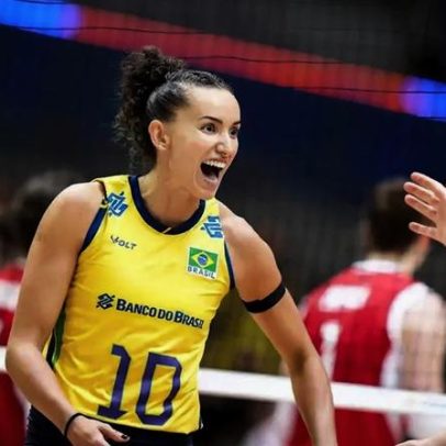 Gabi Guimarães é eleita segunda melhor jogadora do mundo em 2025