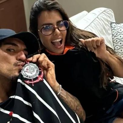 Gabriel Medina comemora título do Corinthians