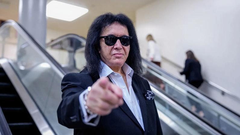 Gene Simmons is seen on Capitol Hill on Dec. 9, 2025.
