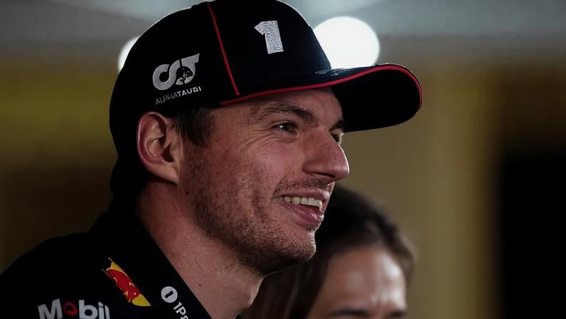 Max Verstappen em entrevista coletiva antes do GP do Catar — Foto: David Davies/PA Images via Getty Images
