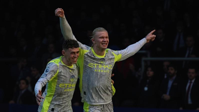 Manchester City de Foden e Haaland vence o Crystal Palace na Premier League — Foto: Reuters