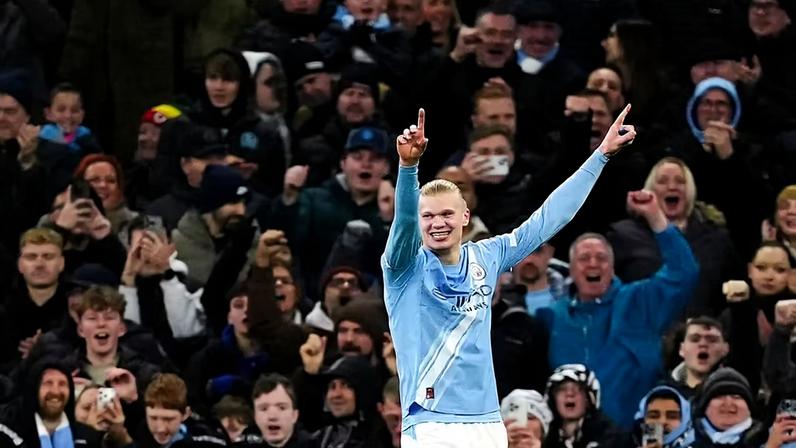 Haaland marca duas vezes, e City vence West Ham — Foto: Getty Images