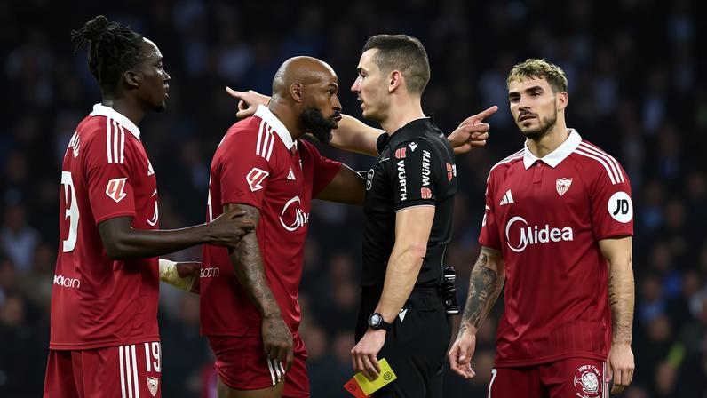 Marcão recebeu suspensão após discussão com o árbitro no duelo contra o Real Madrid — Foto: Getty Images