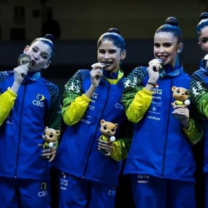 CBG anuncia seleção brasileira de ginástica rítmica para 2026
