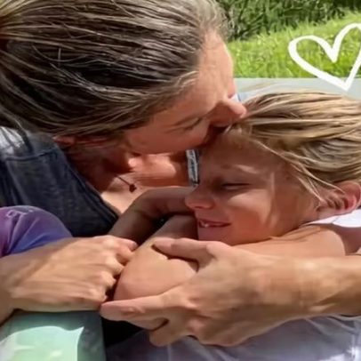 Gisele parabeniza a filha Vivian e afirma ser mãe mais sortuda
