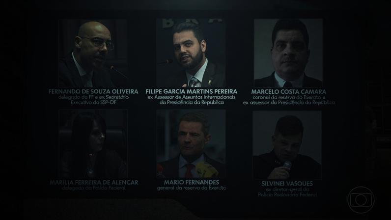 STF volta a julgar acusação contra o núcleo 2 com voto de Moraes — Foto: Reprodução/TV Globo