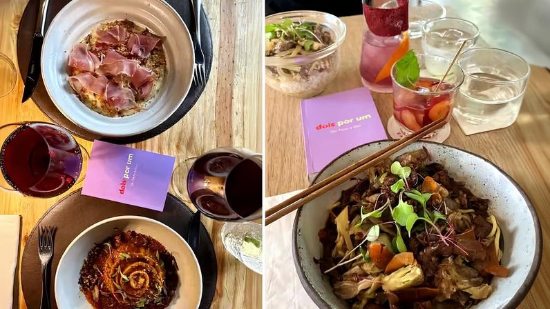 Guia Dois por Um celebra 15 anos com recorde de descontos em restaurantes de SP — Foto: Reprodução/Instagram