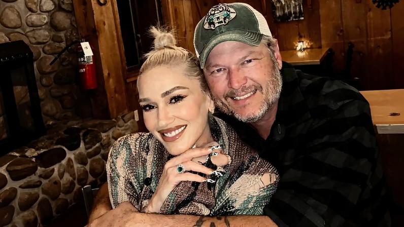 Faíscas no casamento de Gwen Stefani e Blake Shelton, apesar de rumores
