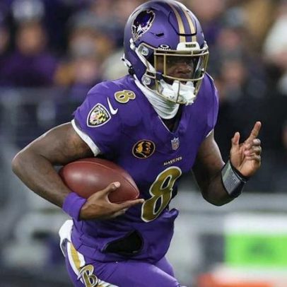 Lamar Jackson titular pelo Ravens contra Steelers, apesar de treino perdido