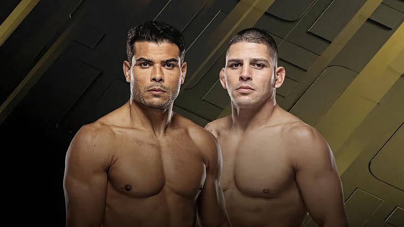 Arte anunciando a luta entre Paulo Borrachinha e Brunno "Hulk" Ferreira no UFC 326; evento acontece dia 7 de março de 2026, em Las Vegas, nos Estados Unidos. (Divulgação)