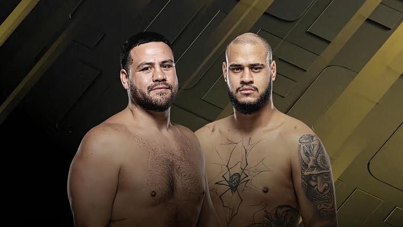 Arte anunciando a luta entre Tai Tuivasa e Tallison Teixeira no UFC 325; evento acontece dia 31 de janeiro de 2026, em Sydney, na Austrália. (Divulgação)