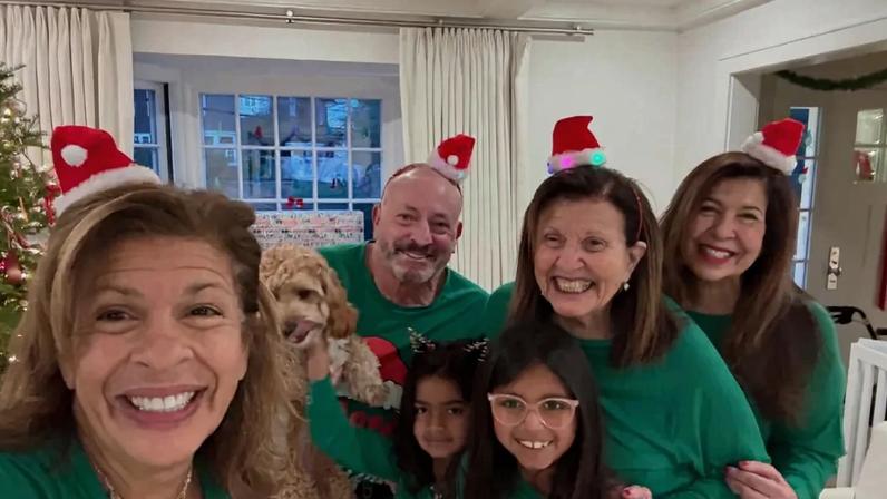 Exes Hoda Kotb and Joel Schiffman spent Christmas with their daughters on Thursday.