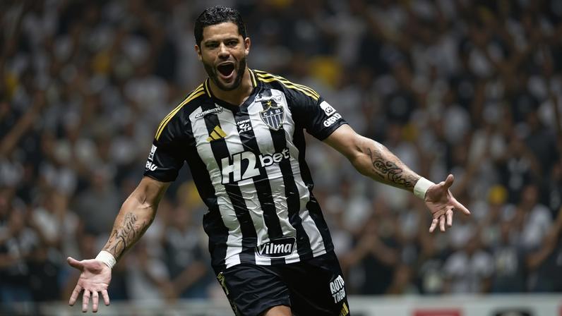 Hulk, do Atlético-MG, interessa ao Botafogo (Foto: Pedro Souza / Atlético)