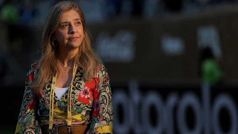 Leila Pereira, presidente do Palmeiras Getty Images